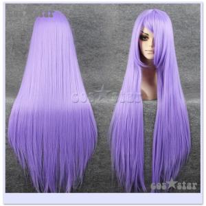 ロングストレート ライトパープル（薄紫／約80ｃｍ）