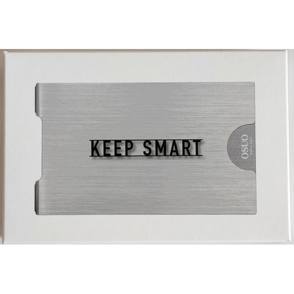 名刺入れ KEEP SMART OSUO キープスマート ツカダ 極薄 財布に入れても曲がらない ス...
