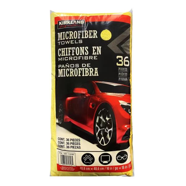 KS マイクロファイバータオル 40×40cm 36枚入り 梱2.3kg