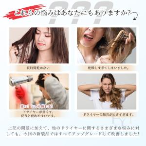 ドライヤー 大風量 速乾 進化型高速 ヘアドラ...の詳細画像2