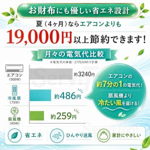 冷風機 一台四役 扇風機 冷風扇 強力 業務用...の詳細画像5