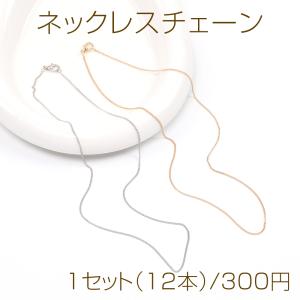 ネックレスチェーン 1セット（12本）｜costumehouse