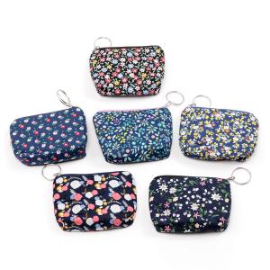 小銭入れ ミニポーチ 布製 ファスナーポーチ ...の詳細画像1