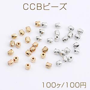 CCBビーズ 円柱型カット 3×4mm（100ヶ）｜costumehouse