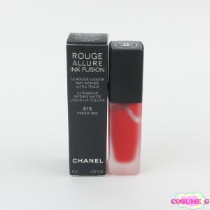 シャネル ルージュ アリュール インク フュージョン #816 フレッシュ レッド 6ml 数量限定 残量多 C560