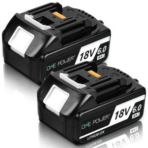 マキタ 18V バッテリー 6.0Ah BL1860B 互換 Makita マキタバッテリー 18V 防火材料シェルと長寿命電池セル採用 BL1830 BL1840 BL1850 BL1860互換 一年品質保証