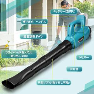 マキタ ブロワー 充電式 強力 ブロア ブロワ...の詳細画像2