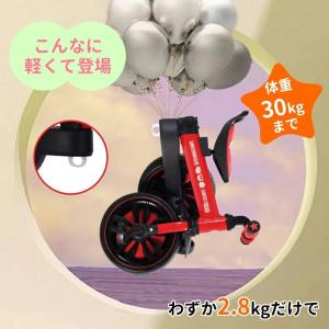 爆買 NADLE 3IN1 三輪車 ペダル無し...の詳細画像4