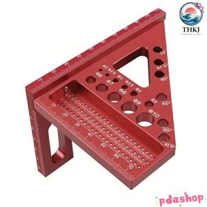 三角スケール アルミ スコヤ 直角定規 分度器...の詳細画像5