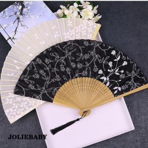 扇子 レディース ギフト 花柄 竹製 変色 紫...の詳細画像4