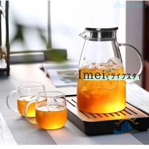 キッチン用品 耐熱ガラス 麦茶ポット ガラスピ...の詳細画像4