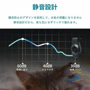 小型水槽向けUSB給電 水槽用 冷却 ファン ...の詳細画像4