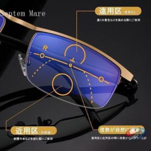 老眼鏡 ブルーライトカット おしゃれ メンズ ...の詳細画像4