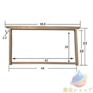 養蜂器具 完成巣枠 巣礎付き 10組 セイヨウ...の詳細画像2