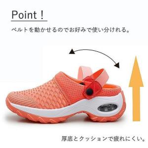 スニーカー ウォーキングシューズ サンダル ス...の詳細画像2