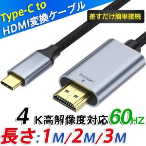 Type-C HDMI 変換ケーブル HDMI...の詳細画像1