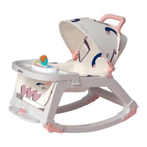 ZOOBLY ロッキングチェア  ベビーチェア バウンサー  ゆりかご  椅子 乗用玩具 出産祝い 1ヶ月から36ヶ月適用 乗り物  おもちゃ 揺れる 新生児 子供 室内｜cosyzone