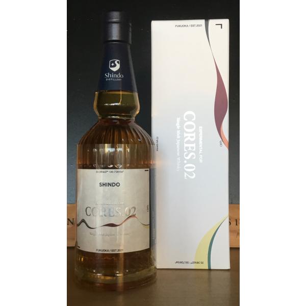 篠崎 シンドウ エクスペリメンタル コアーズ 02 48度 700ml 専用箱付き 正規品 新道蒸留...