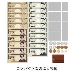 ミニ財布 財布 メンズ 二つ折り財布 コンパク...の詳細画像5