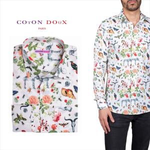 Fake Ass Flowers◇ocket Thermal Shirt/M/コットン/BLK/003121204