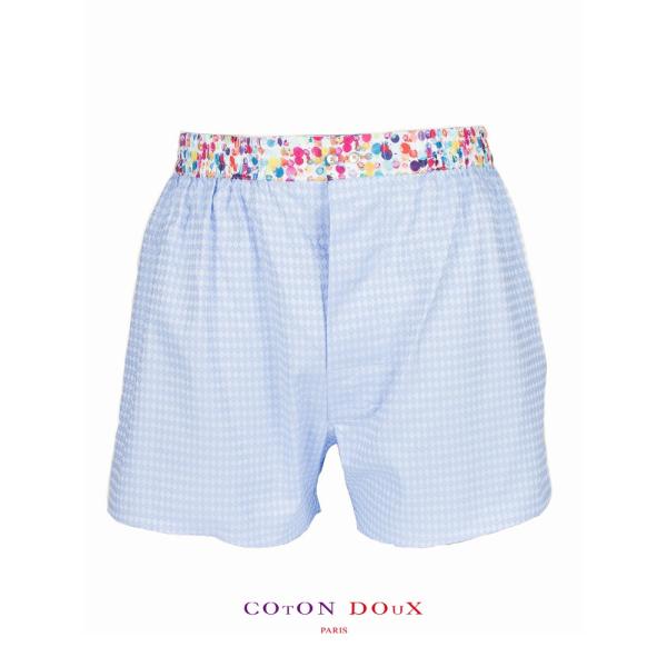 Coton Doux （コトンドゥ）トランクス 可愛い お洒落  高級 水彩 水玉 フランス イタリ...