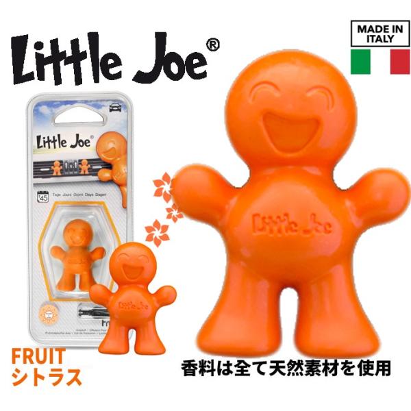 【LittleJoe】エアコンタイプ カーフレグランス 車用 芳香剤 イタリア製 天然香料素材使用 ...