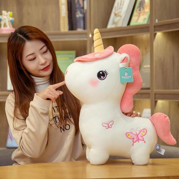 ぬいぐるみ　ユニコーン　抱き枕　かわいい　インテリア　店飾り　添い寝50cm