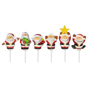 ピック ラウンドサンタ(6種セット)