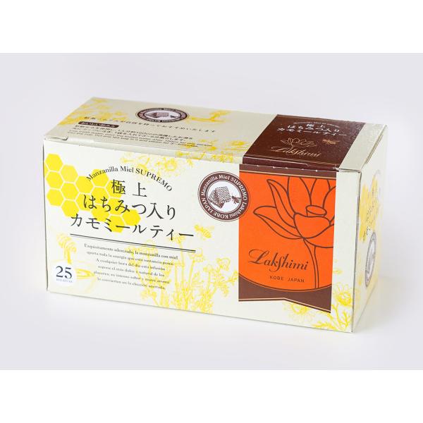 ラクシュミー 極上はちみつ入り カモミールティー(25袋入)