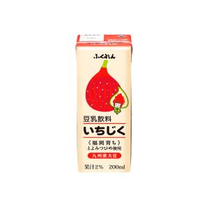豆乳飲料 いちじく 200mlの詳細画像1