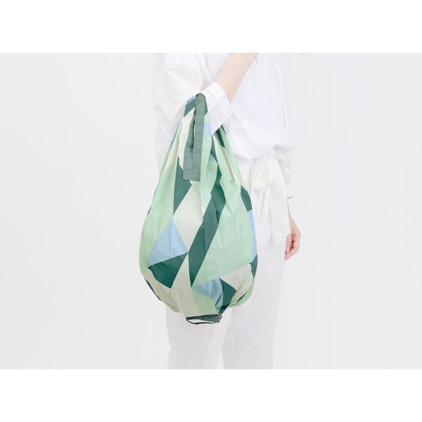 Shupatto コンパクトバッグ Drop Mサイズ シーグラス