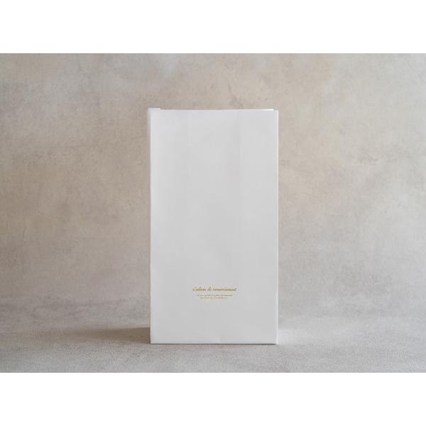 cotta 角底袋 スクリプト No.4 ホワイト