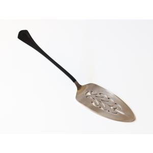 cotta ケーキサーバー ラウンド(ブラック＆シルバー)