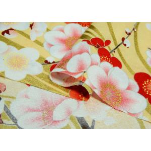 生地 和柄 梅 シーチング 布地 110cm幅...の詳細画像3