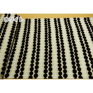 水玉柄 生地 コットンリネン 2色のドット 北...の詳細画像1