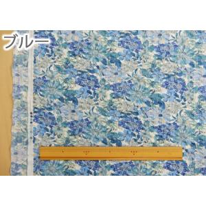 リップル生地 花柄 フラワー 浴衣 パジャマ ...の詳細画像2