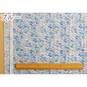 リップル生地 花柄 ミニフラワー 浴衣 夏物 ...の詳細画像2