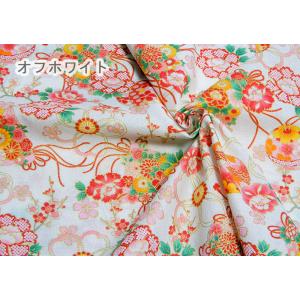 生地 和柄 開花ちりめん チリメンエンボス 鼓...の詳細画像3