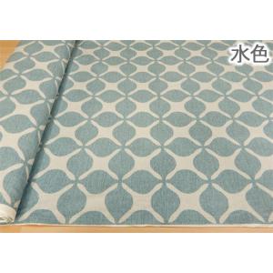 生地 花柄 オックス 北欧風 幅広 グランキャ...の詳細画像1