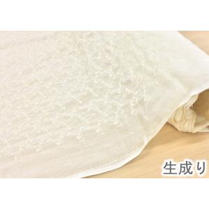 レース生地 花柄 刺繍 インド綿 布 コットン...の詳細画像4