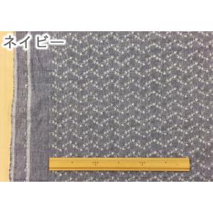 レース生地 花柄 布 刺繍 インド綿 シャンブ...の詳細画像2