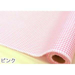 ラミネート 生地 布 ギンガムチェック つや消...の詳細画像2