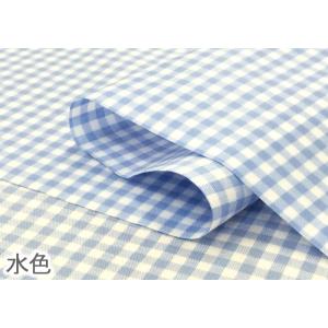 ラミネート 生地 布 ギンガムチェック つや消...の詳細画像3