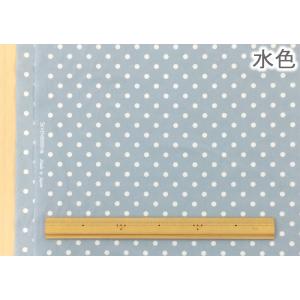 生地 水玉 ドット ブロード 布 約7mm セ...の詳細画像3