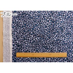 生地 動物柄 布 アニマル柄 ヒョウ柄 レオパ...の詳細画像2