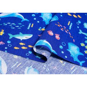 生地 魚 布 かわいい海の仲間たち くじら さ...の詳細画像4