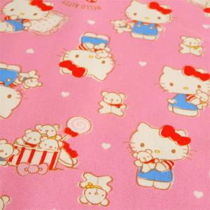 キティ 生地 ハローキティ テディ キャラクター 布 キティちゃん 綿 オックス サンリオ 子供 女の子 ピンク 布地 110cm幅 商用利用不可 メール便2mまで可 G12 1 コットンハウスセシール 生地 通販 通販 Yahoo ショッピング