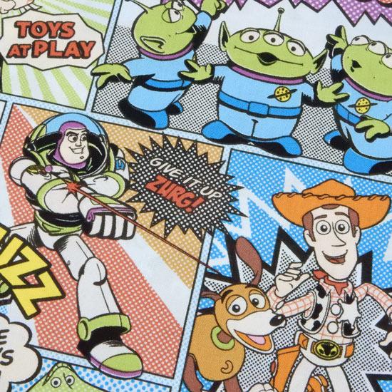 トイストーリー 生地 綿 シーチング ディズニー キャラクター 子供 布 布地 110cm幅 商用利...