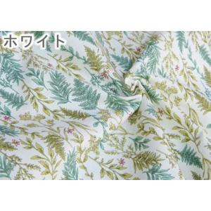 コットンリネン 生地 花柄 北欧風 ボタニカル...の詳細画像3