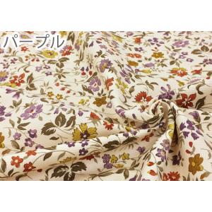 生地 花柄 布 リバティ風 小花柄 ボタニカル...の詳細画像2